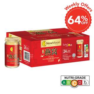 New Moon Bird's Nest with White Fungus & Rock Sugar