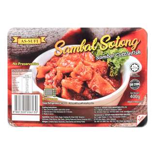 As-Sufi Sambal Cuttlefish