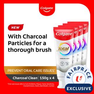 Colgate Total Toothpaste - Charcoal Clean