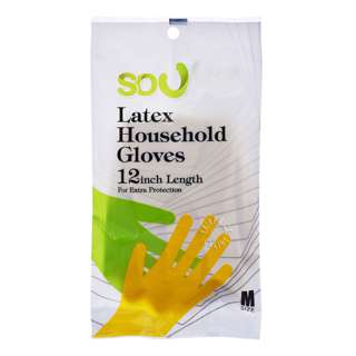 Sou So Latex Household Gloves - 12Inch (M) Sou So Latex Household Gloves - 12Inch (M)