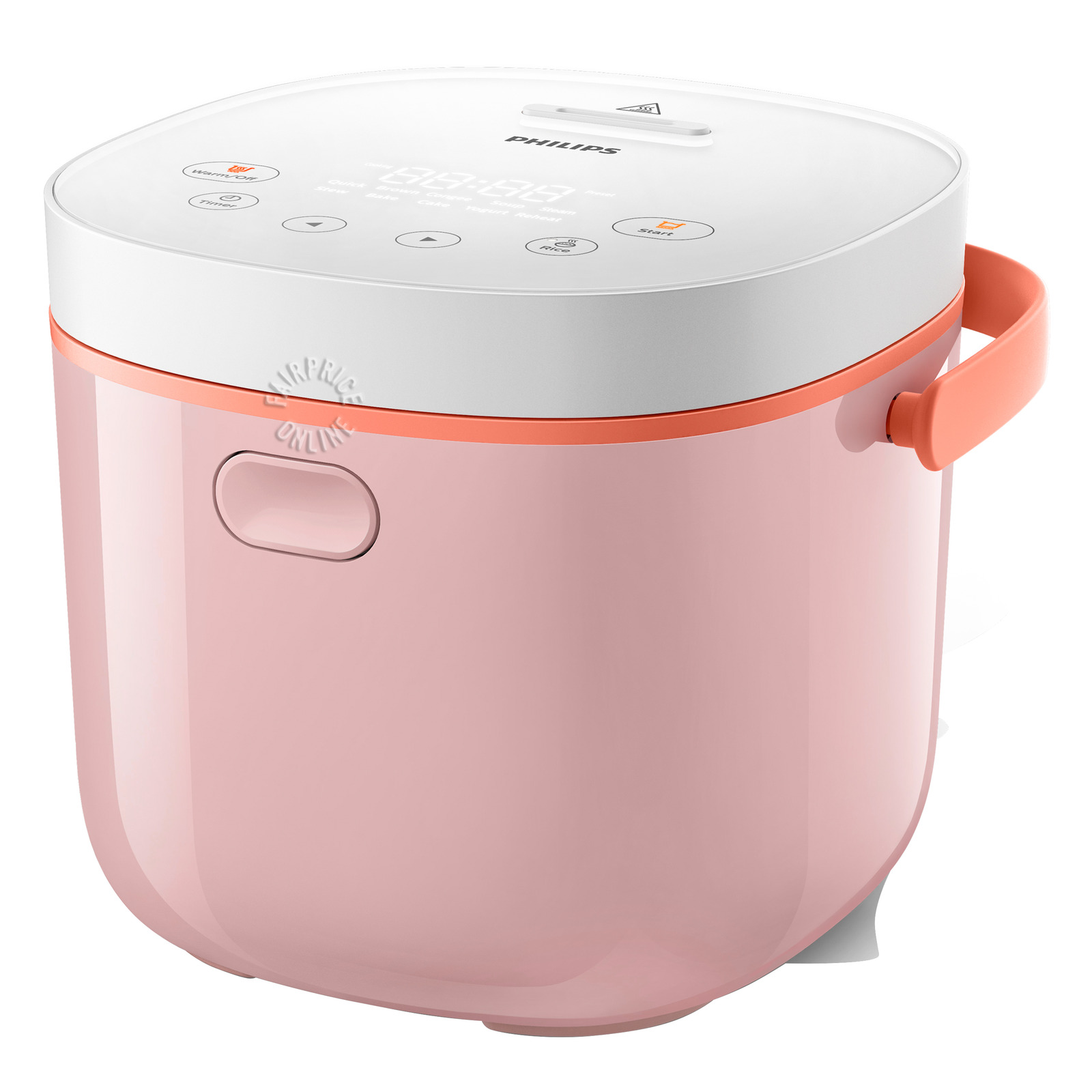 Philips Mini Rice Cooker Pink (HD3070/52) NTUC FairPrice