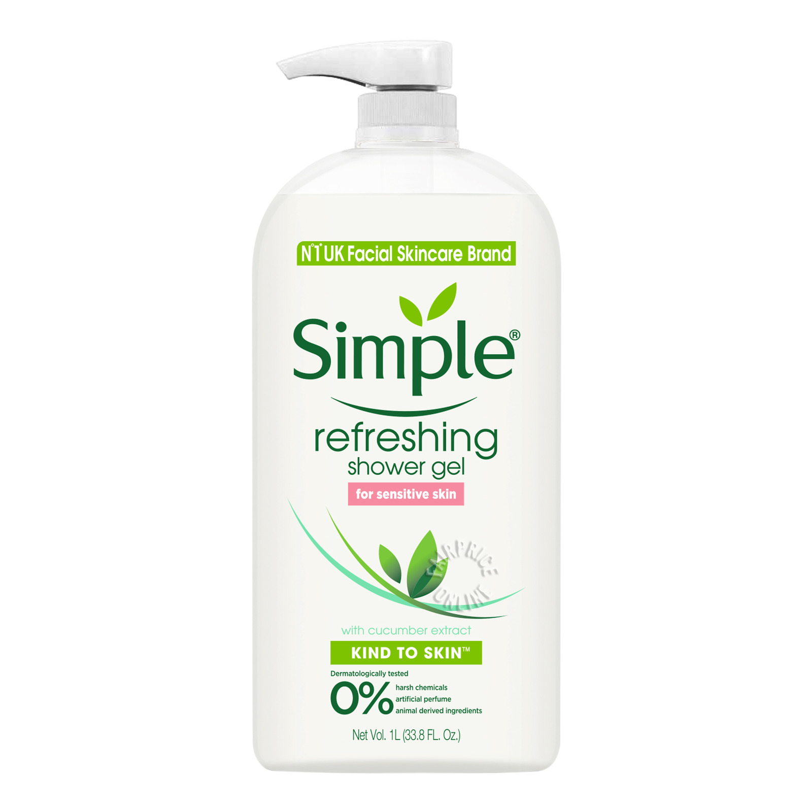 Simple Shower Gel Refreshing NTUC FairPrice