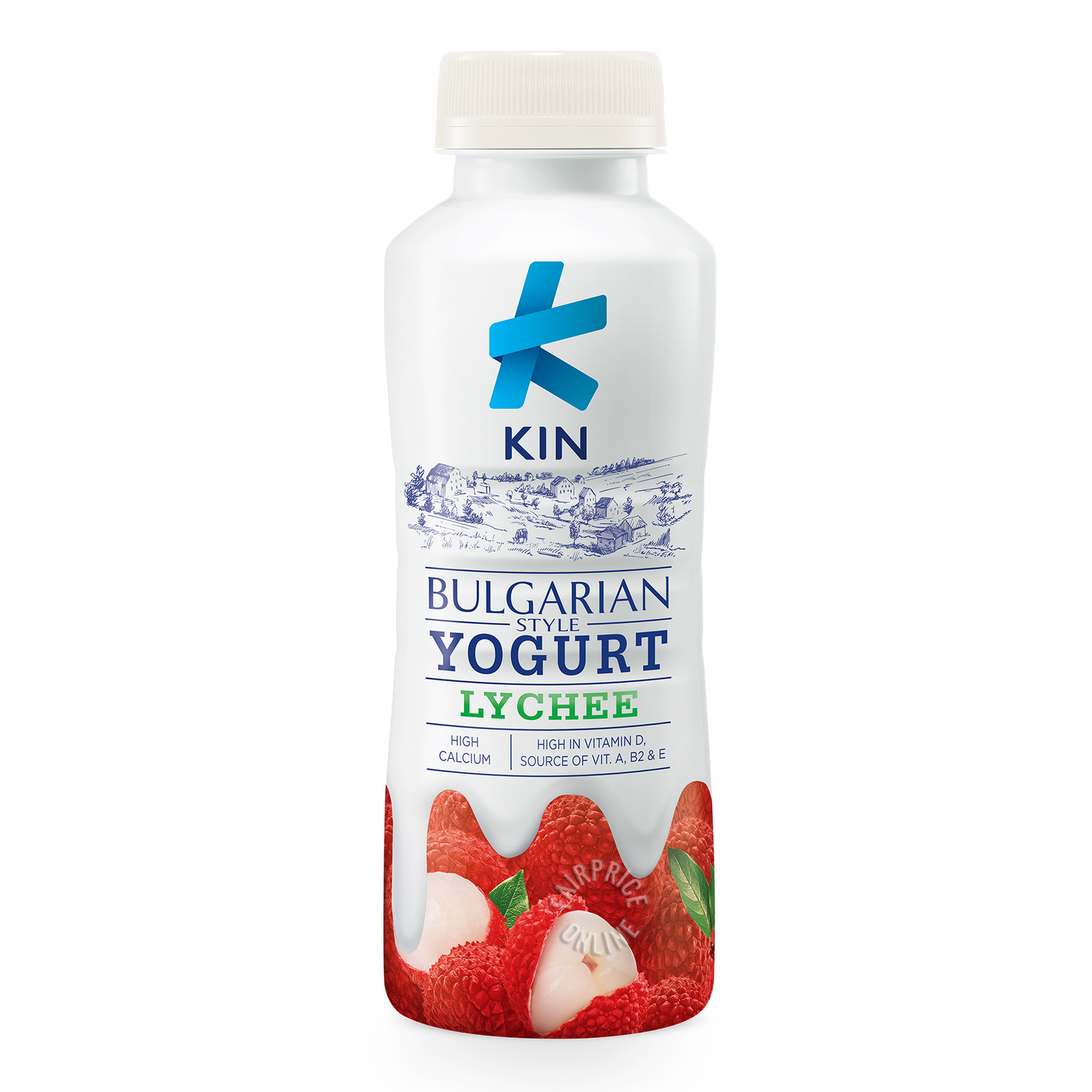 Kin Bulgarian Yogurt Drink - Lychee | NTUC FairPrice
