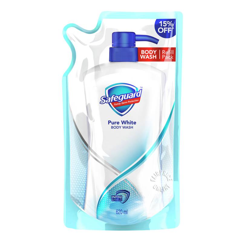 Safeguard Body Wash Refill Pure White NTUC FairPrice