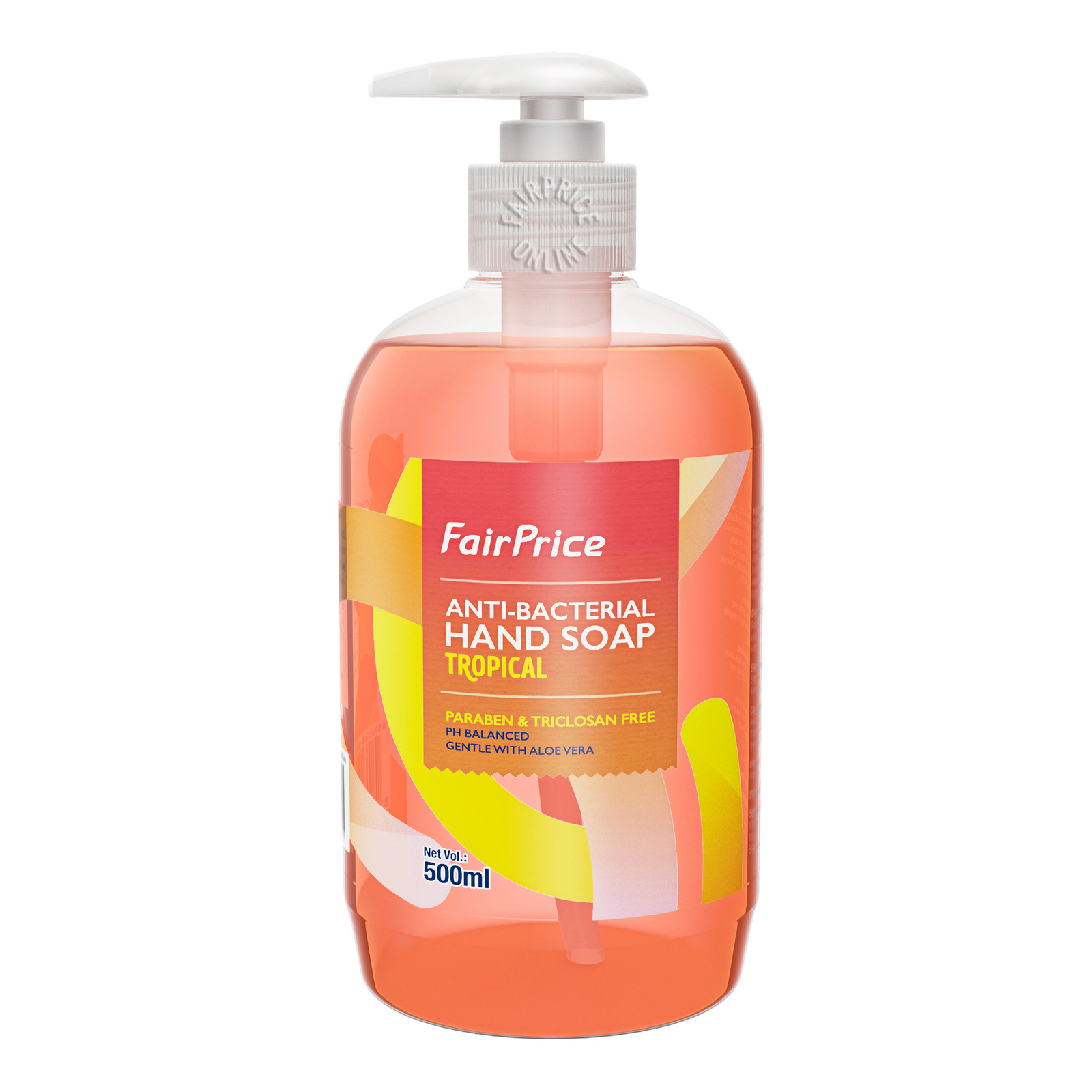FairPrice AntiBacterial Hand Soap Tropical NTUC FairPrice