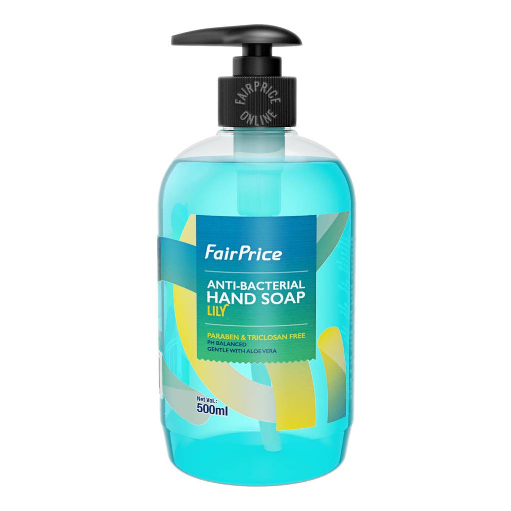 FairPrice AntiBacterial Hand Soap Lily NTUC FairPrice