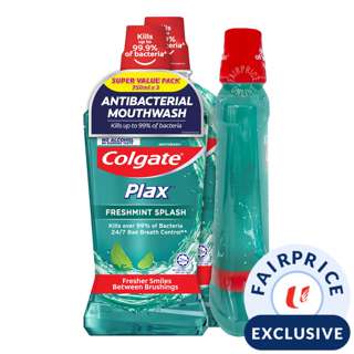 Colgate Plax Mouthwash - Freshmint Splash