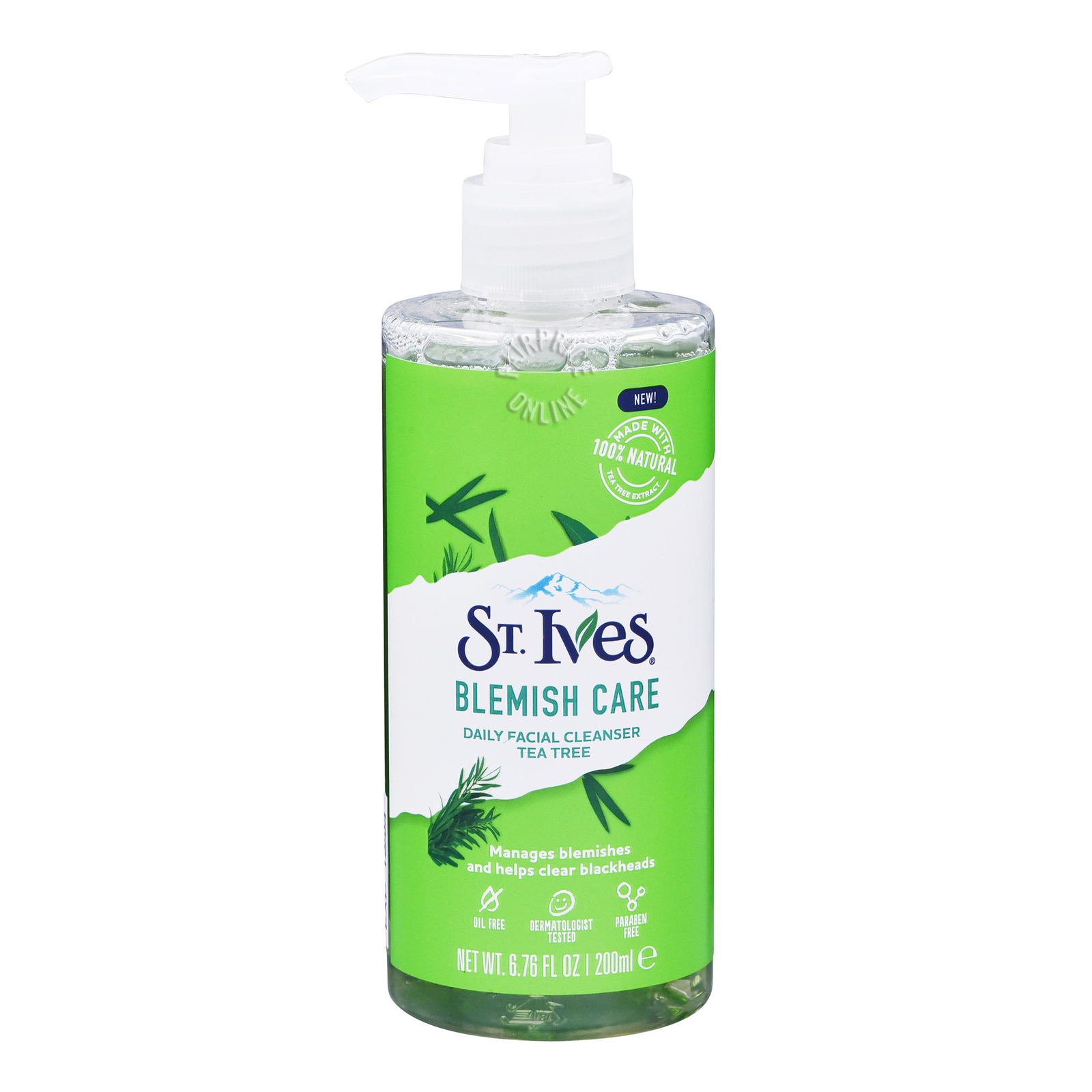 St.Ives Daily Facial Cleanser Tea Tree (Blemish Care) NTUC FairPrice
