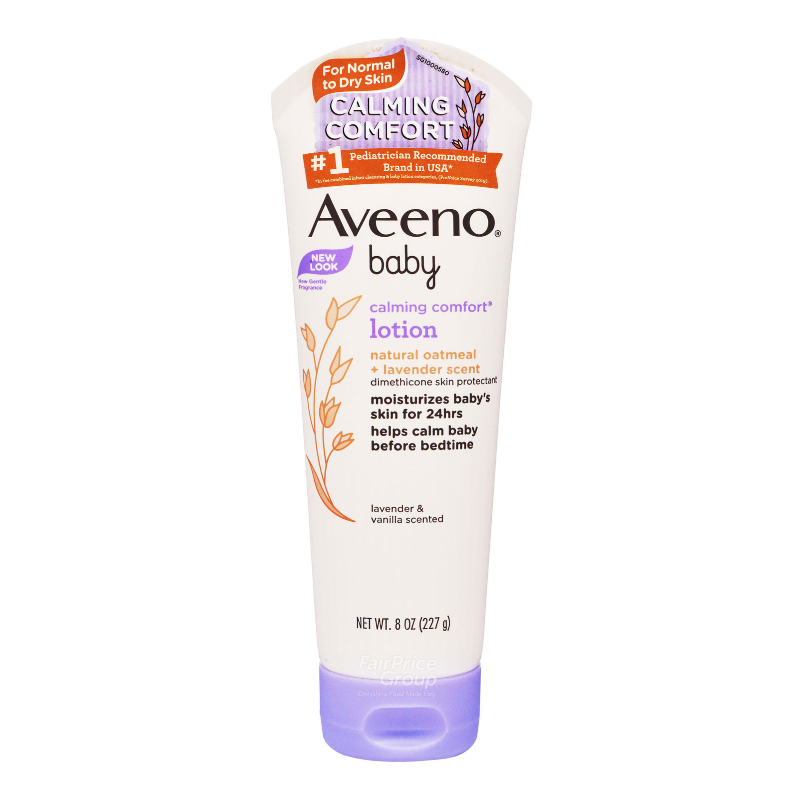 Aveeno Baby Lotion Calming Comfort NTUC FairPrice