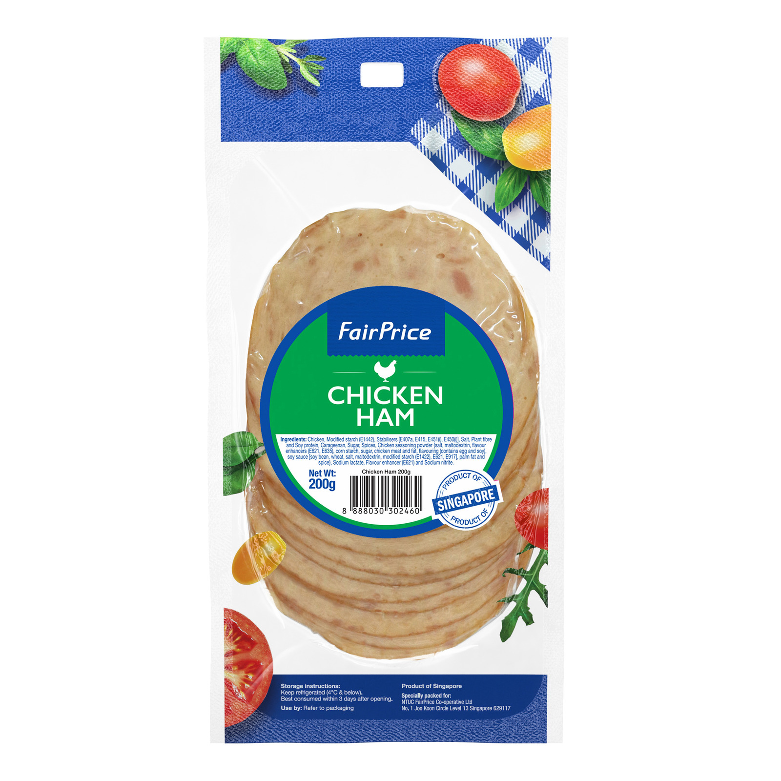 FairPrice Chicken Ham NTUC FairPrice