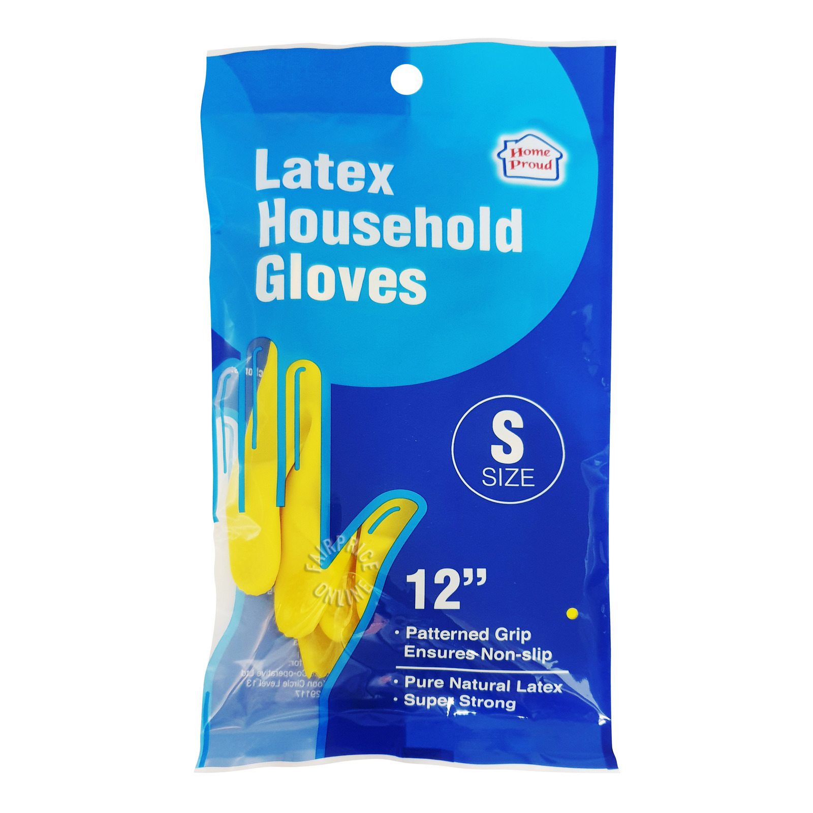 HomeProud Latex Household Gloves S NTUC FairPrice