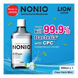 Nonio Mouth Wash - Clear Herb Mint Nonio Mouth Wash - Clear Herb Mint