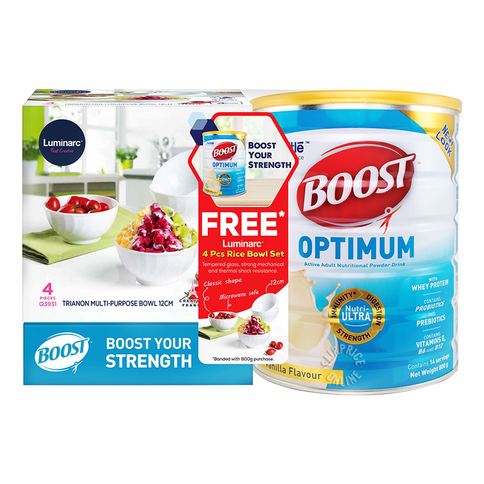 Boost Optium Powder Nestle Boost Optimum Adult Nutritional Powder Drink - Vanilla | NTUC ...