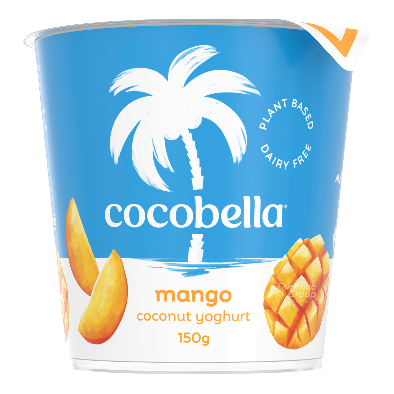 Cocobella Dairy Free Coconut Yoghurt - Mango | NTUC FairPrice