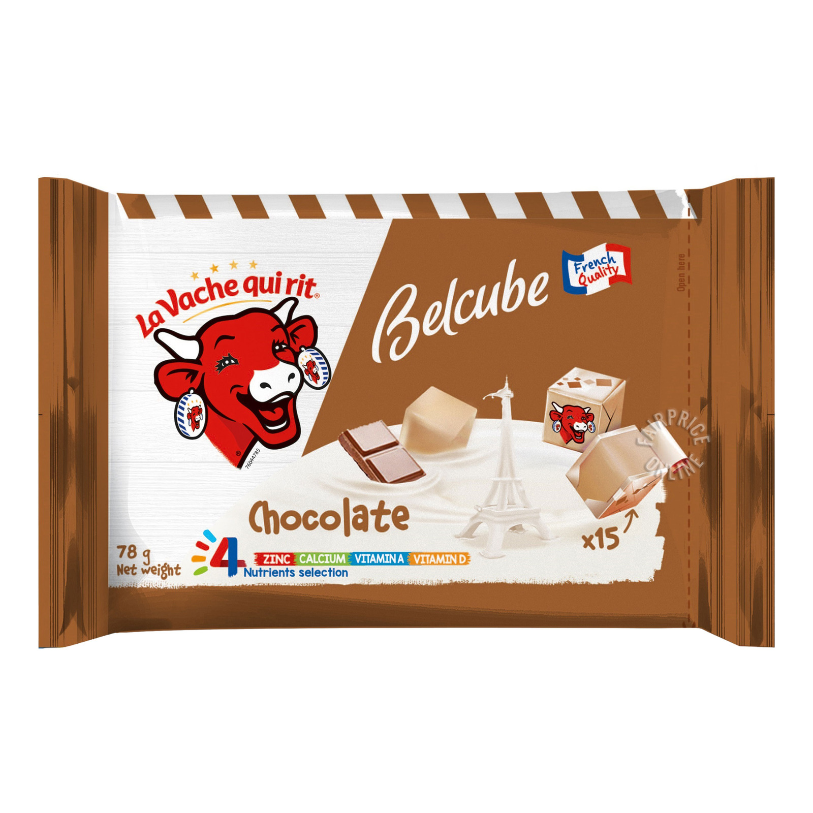 Keju Belcube The Laughing Cow Halal