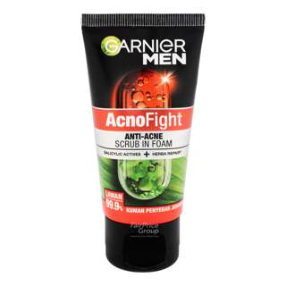Garnier Men Acno Fight Anti-Acne Scrub in Foam