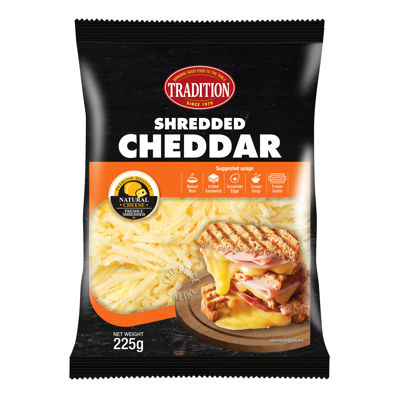 Tradition Shredded Cheese Cheddar NTUC FairPrice