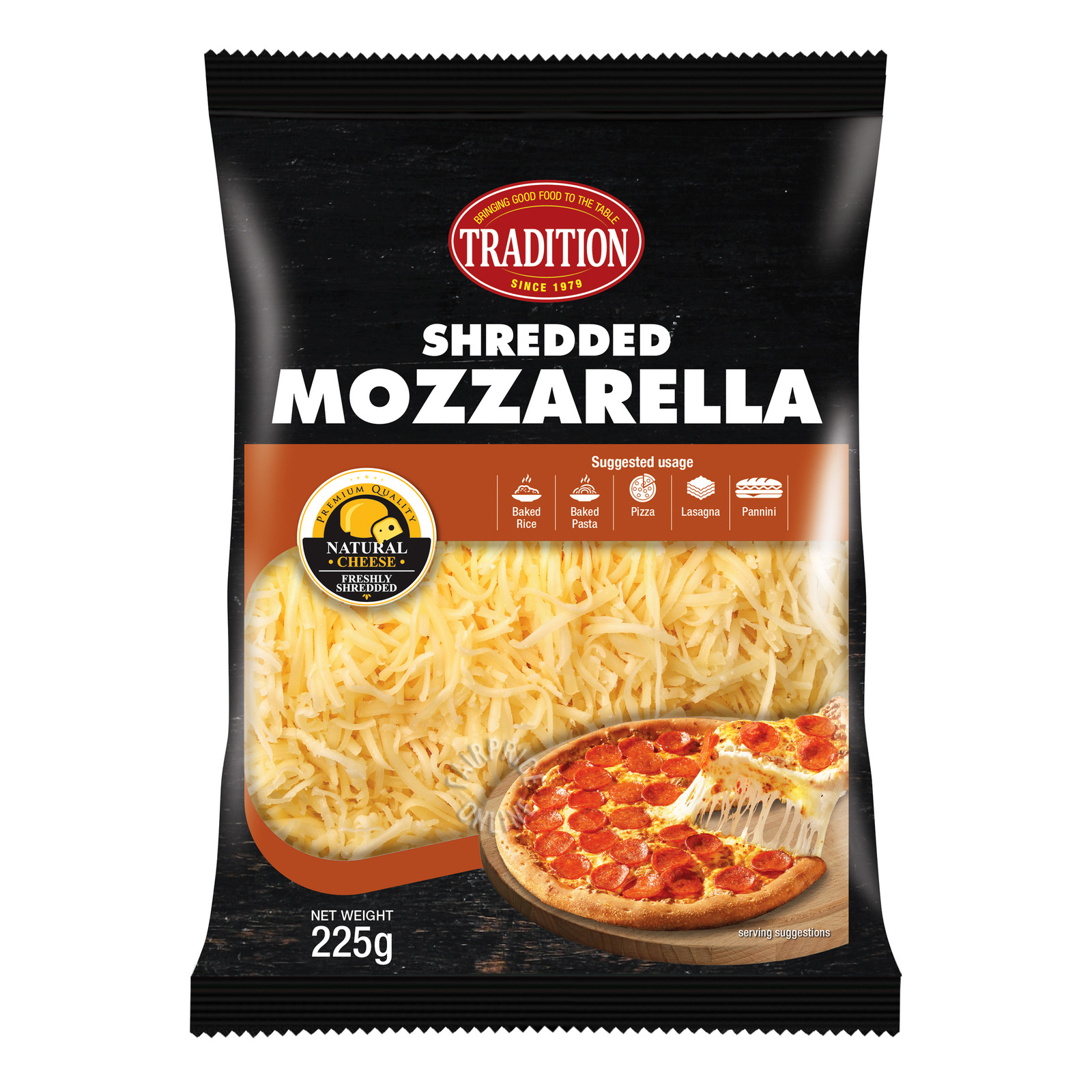 Tradition Shredded Cheese Mozzarella NTUC FairPrice