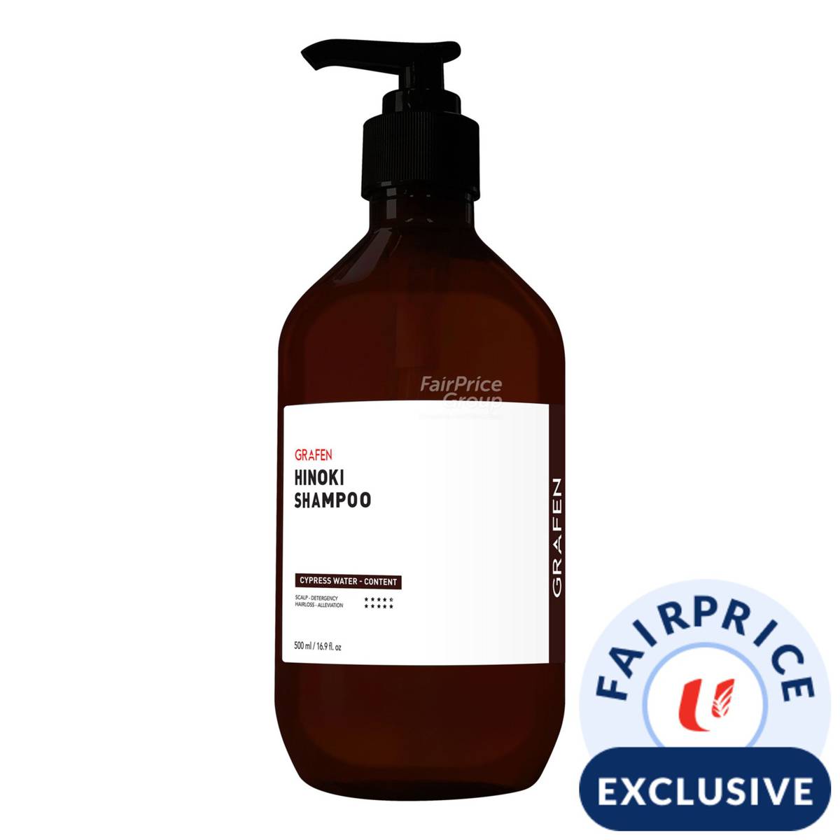 Grafen Shampoo Hinoki NTUC FairPrice