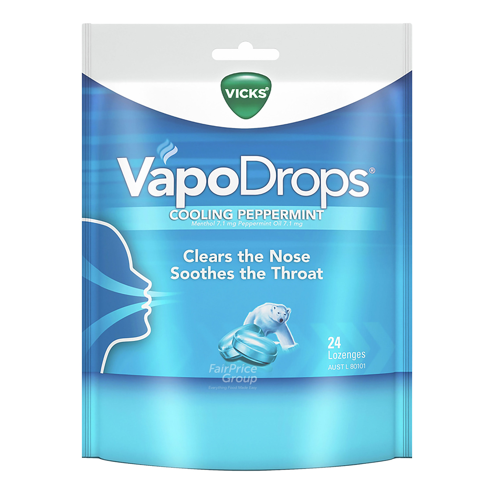 Vicks Vapo Drops - Cooling Peppermint
