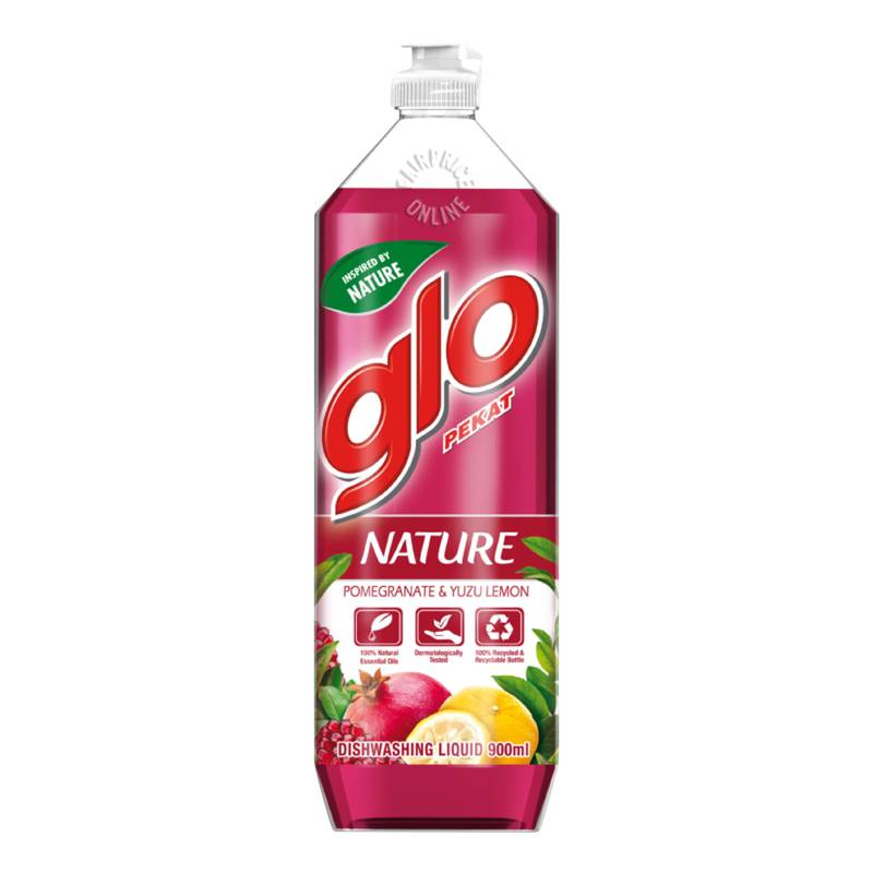 Glo Nature Dishwashing Liquid Pomegranate & Yuzu Lemon NTUC FairPrice