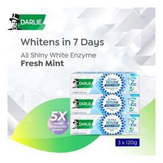 Darlie All Shiny White Enzyme Whitening Toothpaste - Fresh Mint