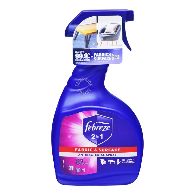 Febreze 2 in 1 Fabric & Surface Antibacterial Spray Floral Blossom