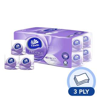 Vinda Prestige Bathroom Tissues - 3 Ply