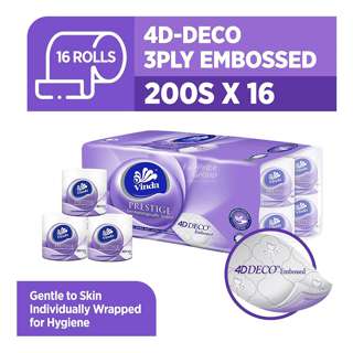 Vinda Prestige Bathroom Tissues - 3 Ply