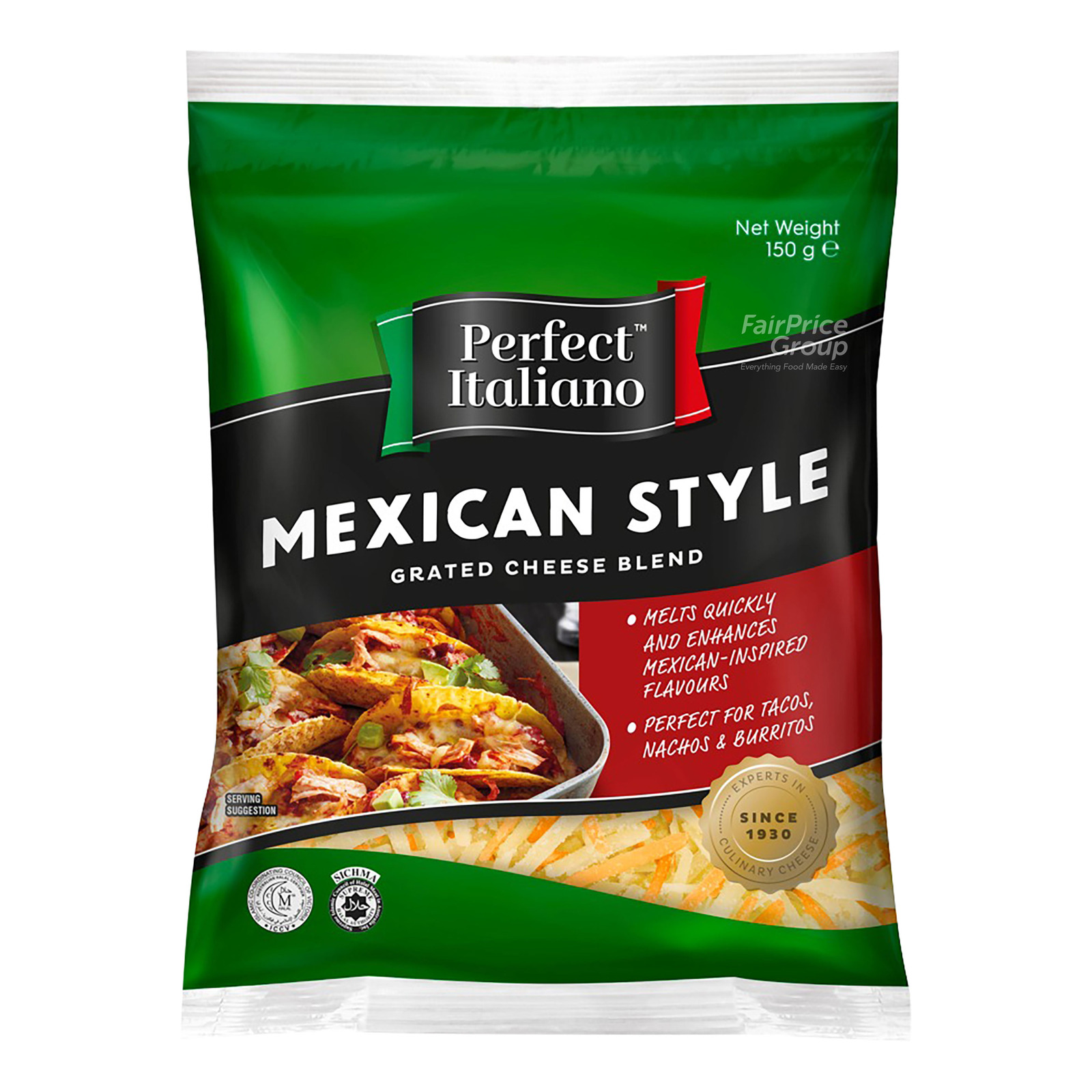 Perfect Italiano Shredded Cheese Mexican Style NTUC FairPrice