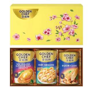 Golden Chef Abalone Gift Set - Joyous