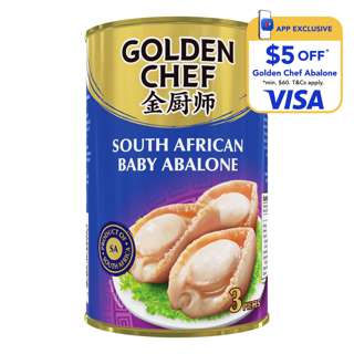 Golden Chef South African Baby Abalone (3 Pieces)