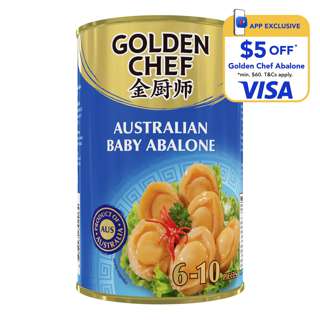 Golden Chef Australian Baby Abalone (6 - 10 Pieces)