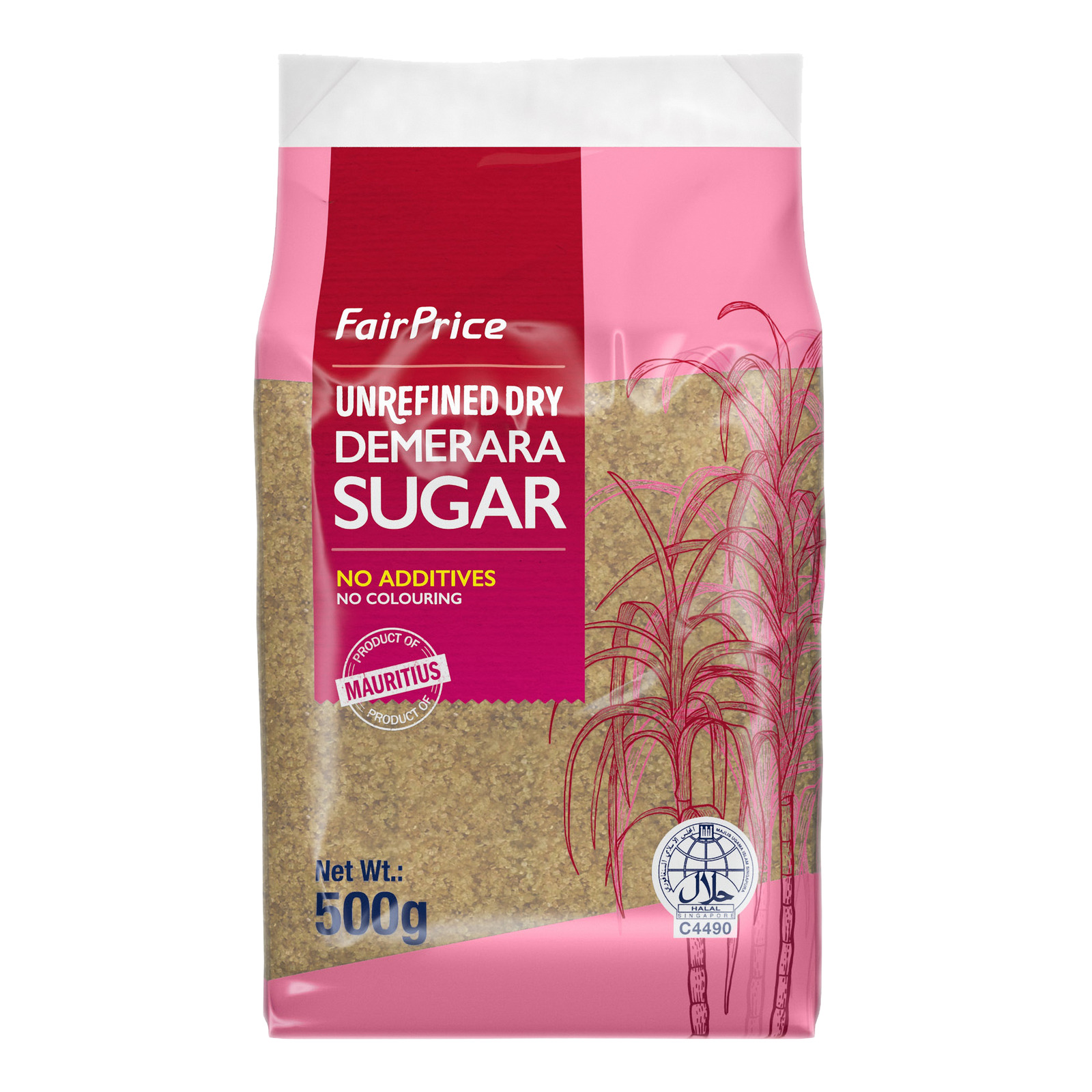 FairPrice Unrefined Dry Demerara Sugar NTUC FairPrice