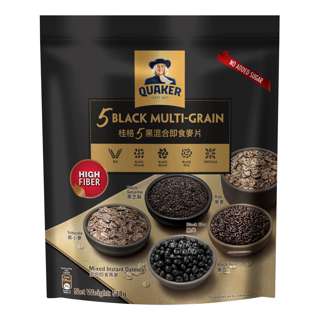 Quaker Oats - 5 Black Multigrain Mixed Instant Oatmeal