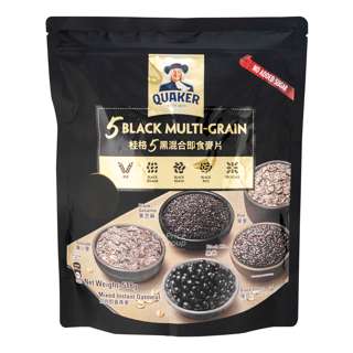 Quaker Oats - 5 Black Multigrain Mixed Instant Oatmeal
