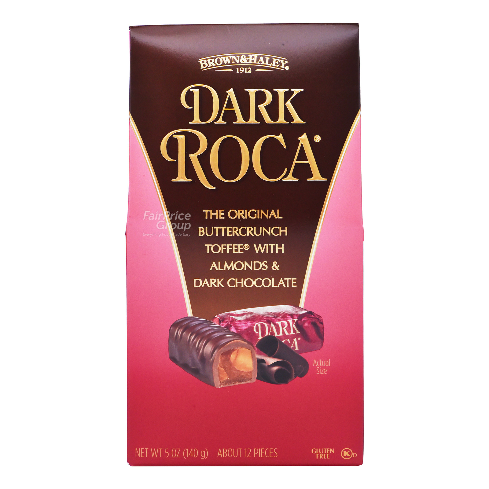 Dark Roca Dark Chocolate Bar - ButtercrunchToffeeAlmonds | NTUC FairPrice