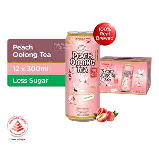 Pokka Can Drink - Peach Oolong Tea (Less Sugar)