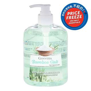 Ginvera Gel Hand Soap - Bamboo Salt