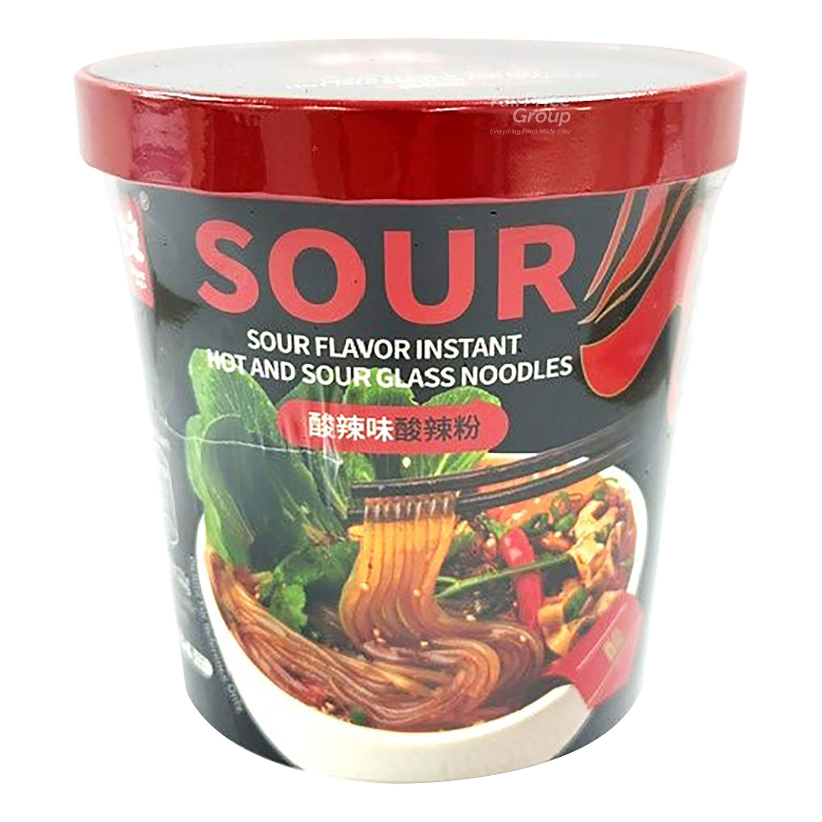 Zhengwen Instant Hot & Sour Glass Noodles - Sour | NTUC FairPrice