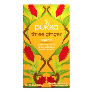 Pukka Herbal Tea Bags - Three Ginger