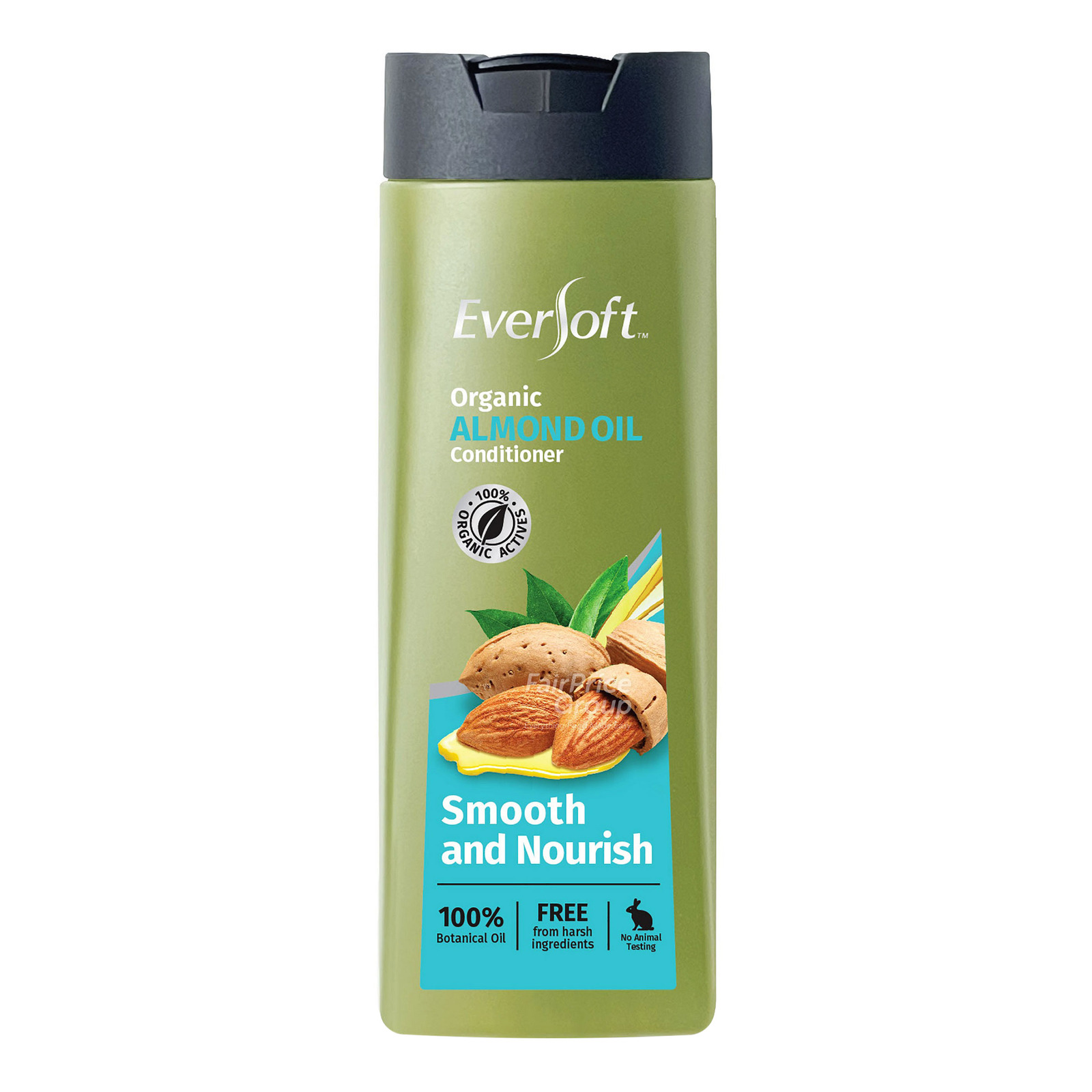 Eversoft Organic Almond Oil Conditioner Smooth & Nourish NTUC FairPrice
