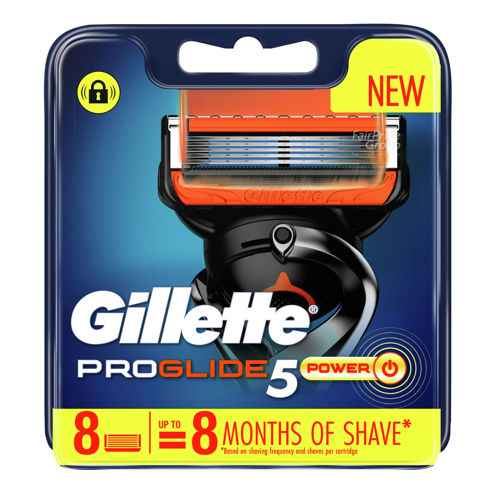 Gillette Razor Cartridge Refill - Fusion ProGlide Power | NTUC FairPrice