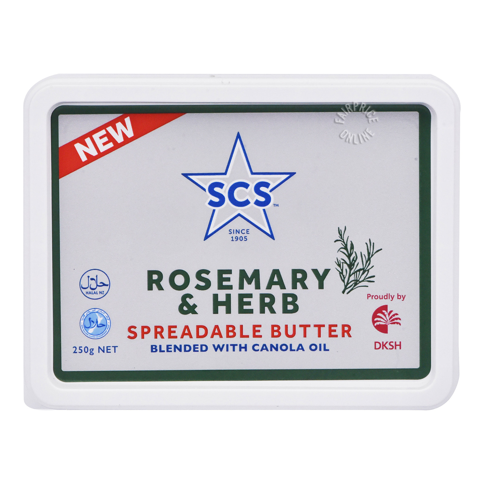 SCS Spreadable Butter Rosemary & Herbs NTUC FairPrice