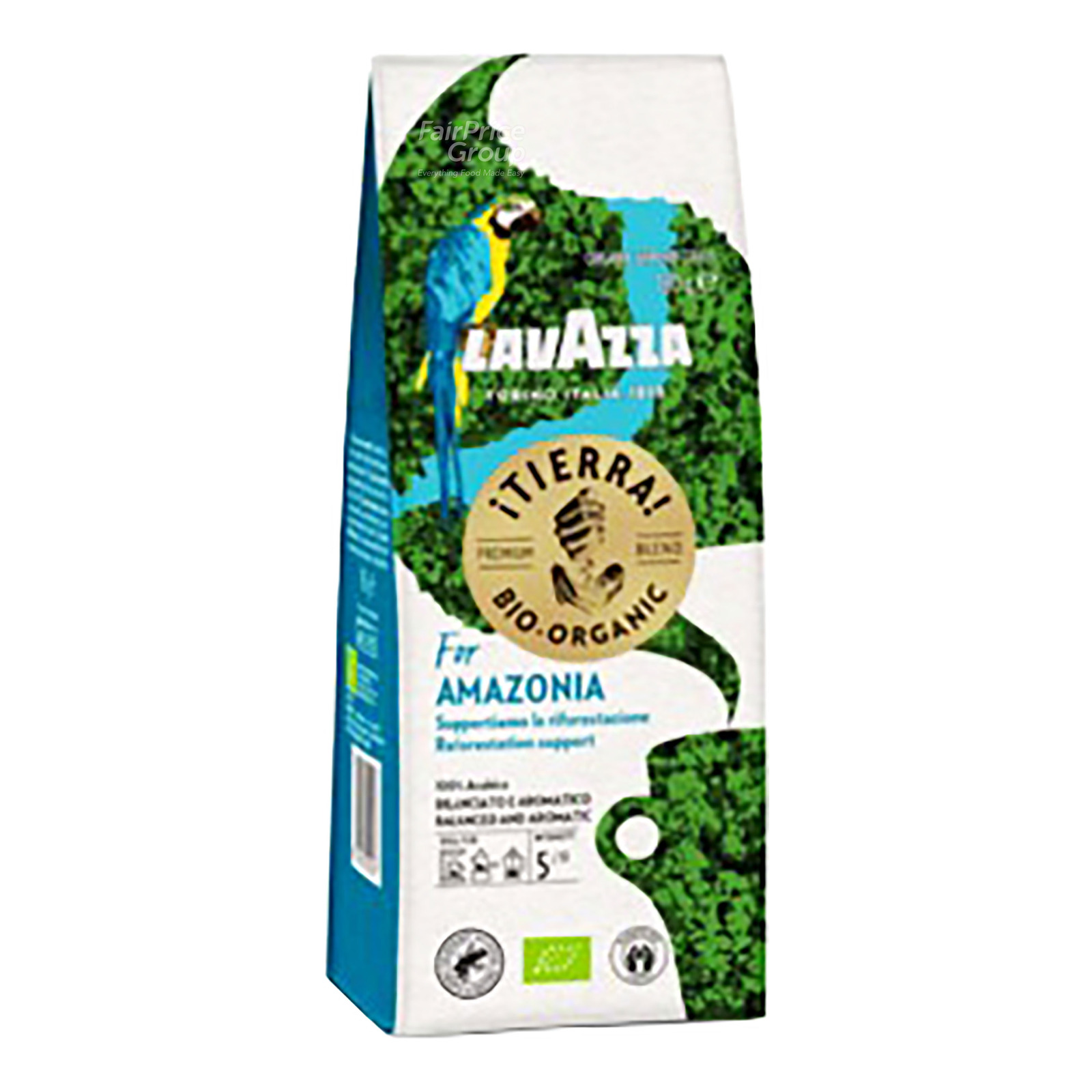 Lavazza Amazon Organic Ground Coffee NTUC FairPrice