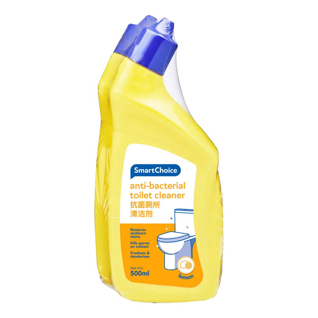 Smart Choice AntiBacterial Toilet Cleaner Lemon NTUC FairPrice