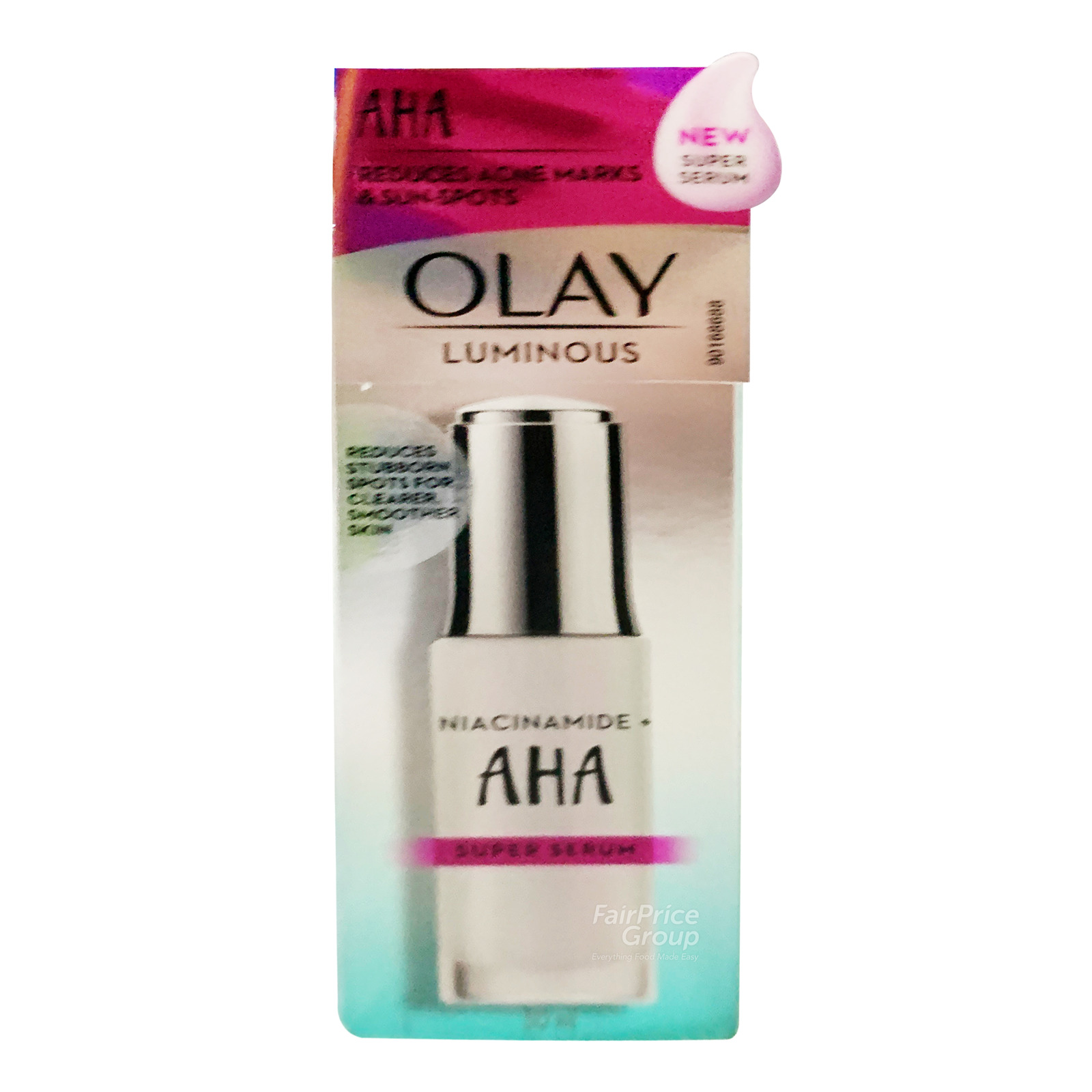 Olay Luminous Niacinamide + AHA Super Serum NTUC FairPrice