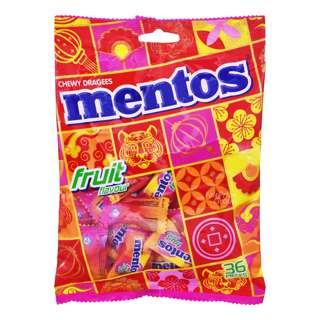 Mentos Chewy Dragees - Fruit Flavor