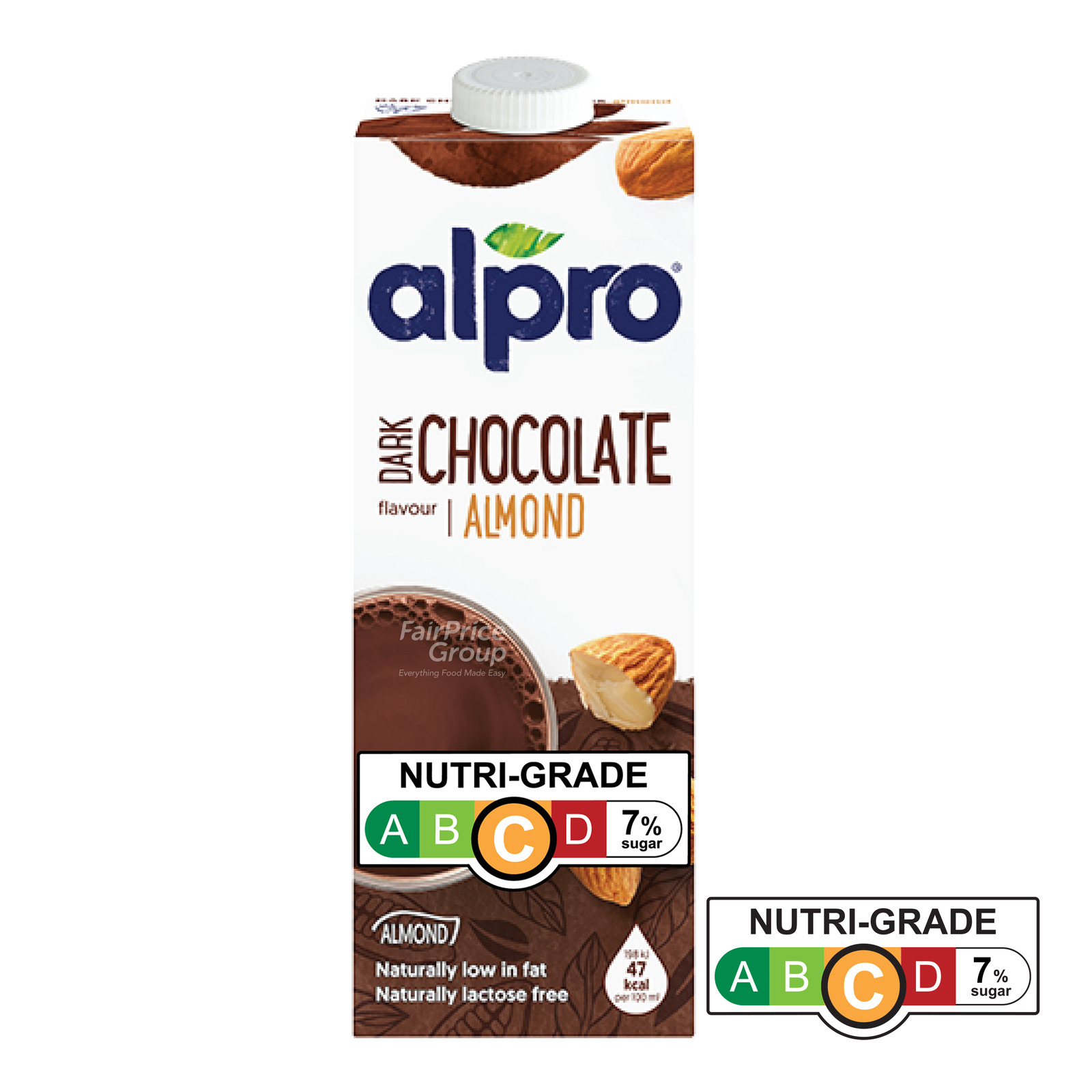 Alpro Almond Milk Dark Chocolate NTUC FairPrice