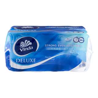 Vinda Deluxe Smooth Feel Toilet Tissue - 3 Ply